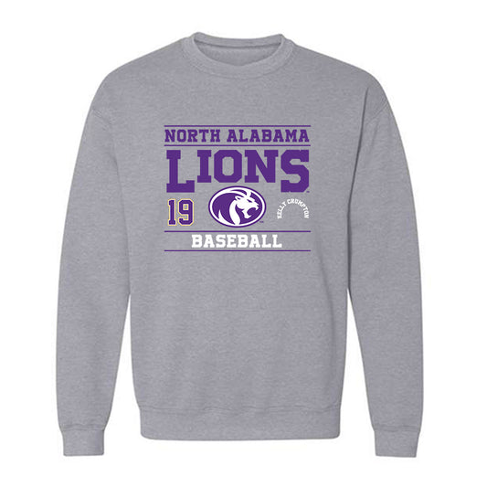 North Alabama - NCAA Baseball : Kelly Crumpton - Classic Fashion Shersey Crewneck Sweatshirt-0
