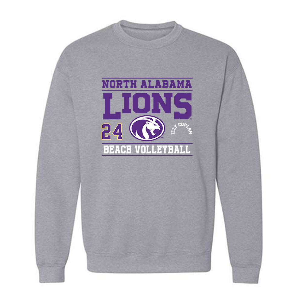 North Alabama - NCAA Beach Volleyball : Izzy Coplan - Classic Fashion Shersey Crewneck Sweatshirt-0