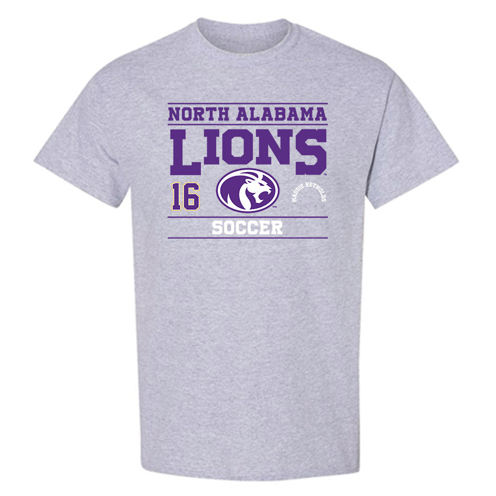 North Alabama - NCAA Women's Soccer : Maddie Reynolds - Classic Fashion Shersey T-Shirt-0