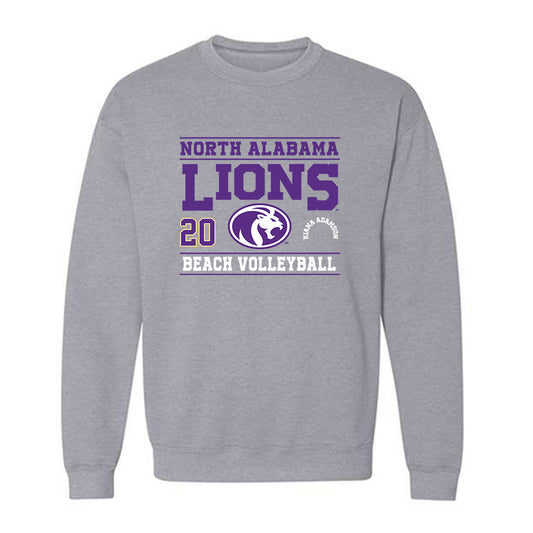 North Alabama - NCAA Beach Volleyball : Kiana Adamson - Classic Fashion Shersey Crewneck Sweatshirt-0