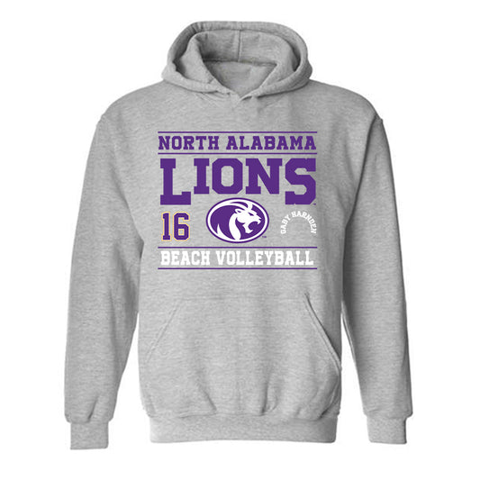 North Alabama - NCAA Beach Volleyball : Gaby Harnden - Classic Fashion Shersey Hooded Sweatshirt-0