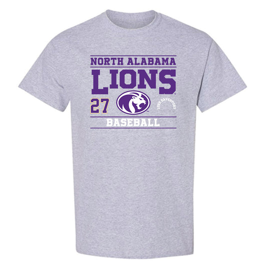 North Alabama - NCAA Baseball : Luke Davenport - Classic Fashion Shersey T-Shirt-0