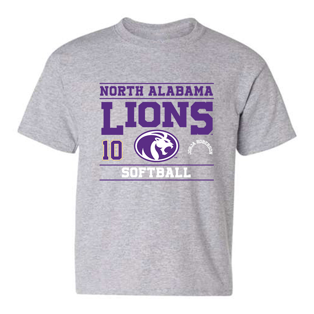 North Alabama - NCAA Softball : Jorja Roberson - Classic Fashion Shersey Youth T-Shirt