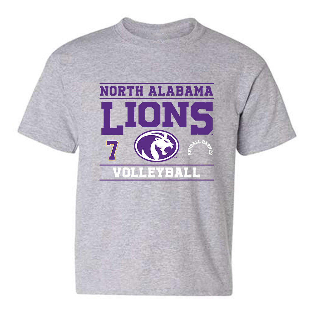 North Alabama - NCAA Women's Volleyball : Kendall Barnes - Classic Fashion Shersey Youth T-Shirt-0