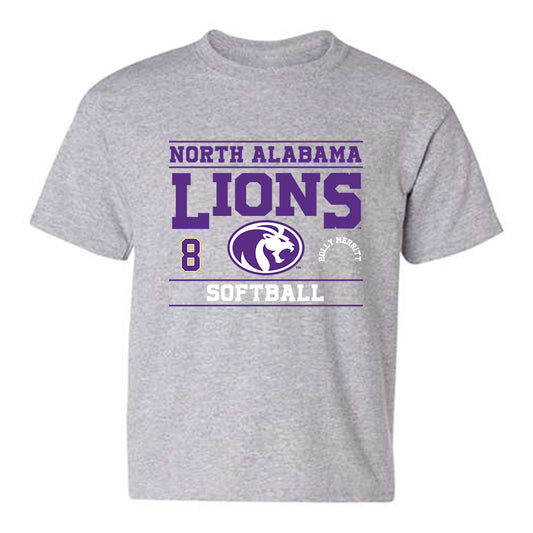 North Alabama - NCAA Softball : Holly Merritt - Classic Fashion Shersey Youth T-Shirt-0