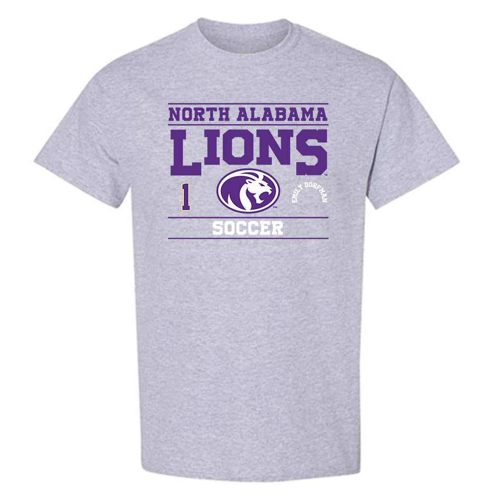 North Alabama - NCAA Women's Soccer : Emily Dorfman - Classic Fashion Shersey T-Shirt-0