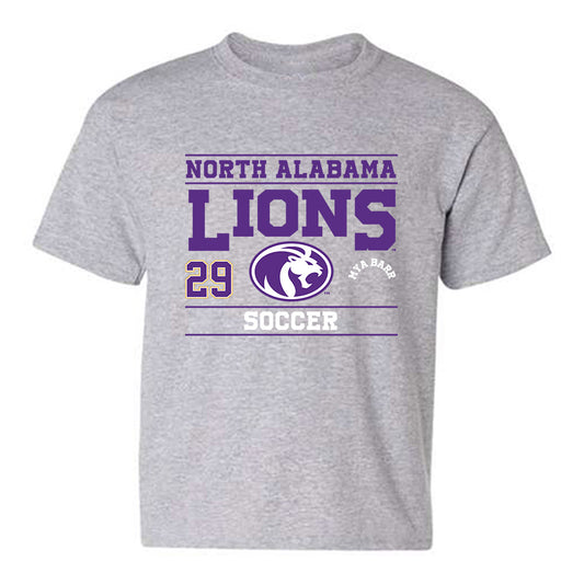 North Alabama - NCAA Women's Soccer : mya barr - Classic Fashion Shersey Youth T-Shirt-0