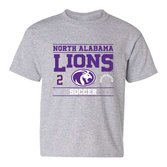 North Alabama - NCAA Women's Soccer : Haylee Martin - Classic Fashion Shersey Youth T-Shirt-0