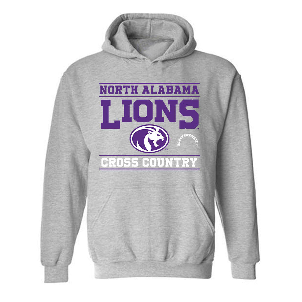 North Alabama - NCAA Men's Cross Country : Rowny Kipchirchir - Classic Fashion Shersey Hooded Sweatshirt