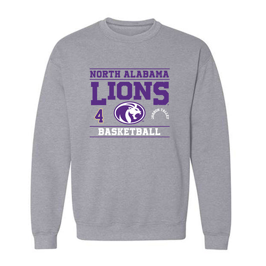 North Alabama - NCAA Men's Basketball : Jarron Talley - Classic Fashion Shersey Crewneck Sweatshirt-0