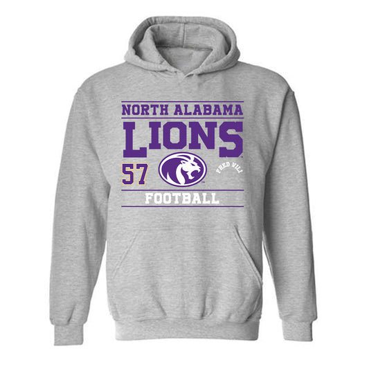 North Alabama - NCAA Football : Fred Vili - Classic Fashion Shersey Hooded Sweatshirt-0