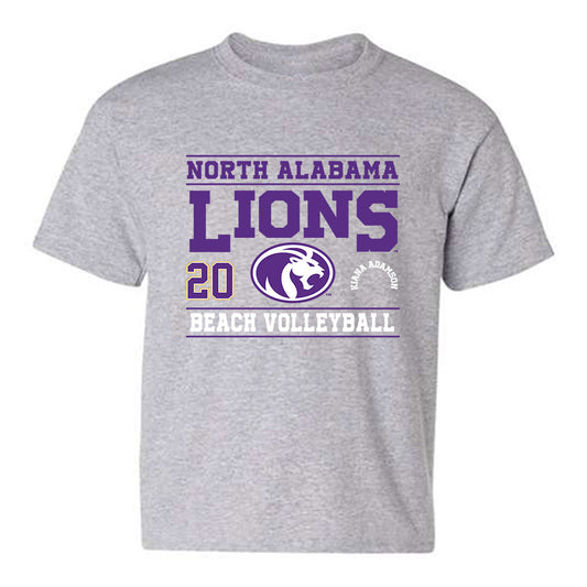 North Alabama - NCAA Beach Volleyball : Kiana Adamson - Classic Fashion Shersey Youth T-Shirt-0