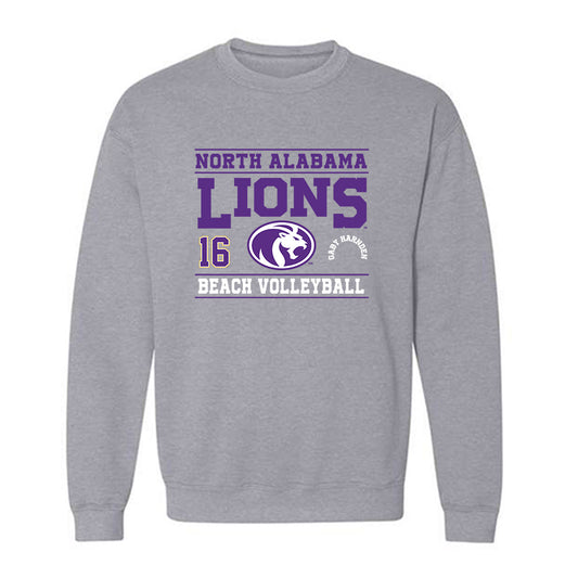 North Alabama - NCAA Beach Volleyball : Gaby Harnden - Classic Fashion Shersey Crewneck Sweatshirt-0