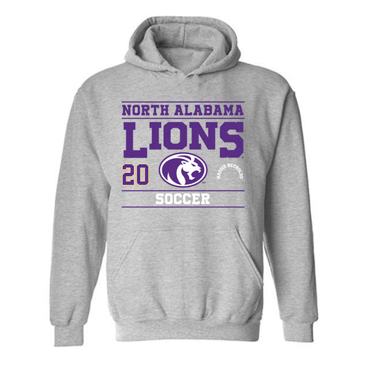 North Alabama - NCAA Women's Soccer : Maddie Reynolds - Classic Fashion Shersey Hooded Sweatshirt-0