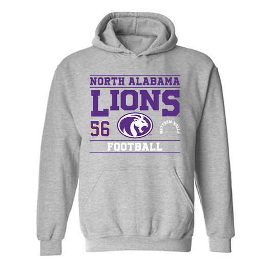 North Alabama - NCAA Football : Matthew Wells - Classic Fashion Shersey Hooded Sweatshirt-0
