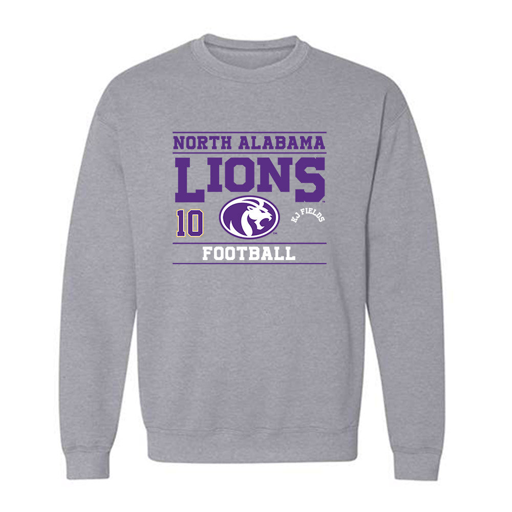 North Alabama - NCAA Football : KJ Fields - Classic Fashion Shersey Crewneck Sweatshirt-0