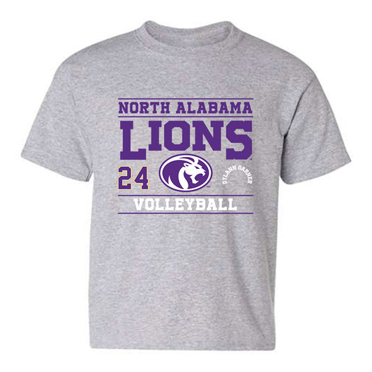 North Alabama - NCAA Women's Volleyball : Dylann Garner - Classic Fashion Shersey Youth T-Shirt-0