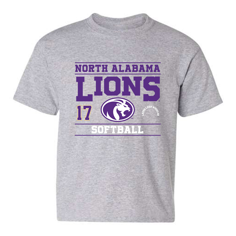 North Alabama - NCAA Softball : Laura Leigh Wheeler - Classic Fashion Shersey Youth T-Shirt