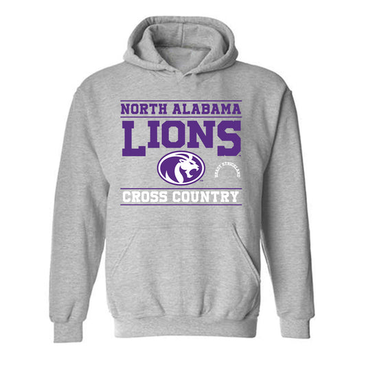 North Alabama - NCAA Men's Cross Country : Brady Strickland - Classic Fashion Shersey Hooded Sweatshirt-0