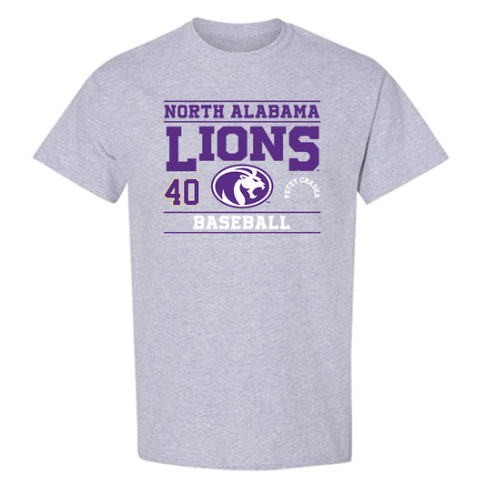 North Alabama - NCAA Baseball : Petey Craska - Classic Fashion Shersey T-Shirt-0