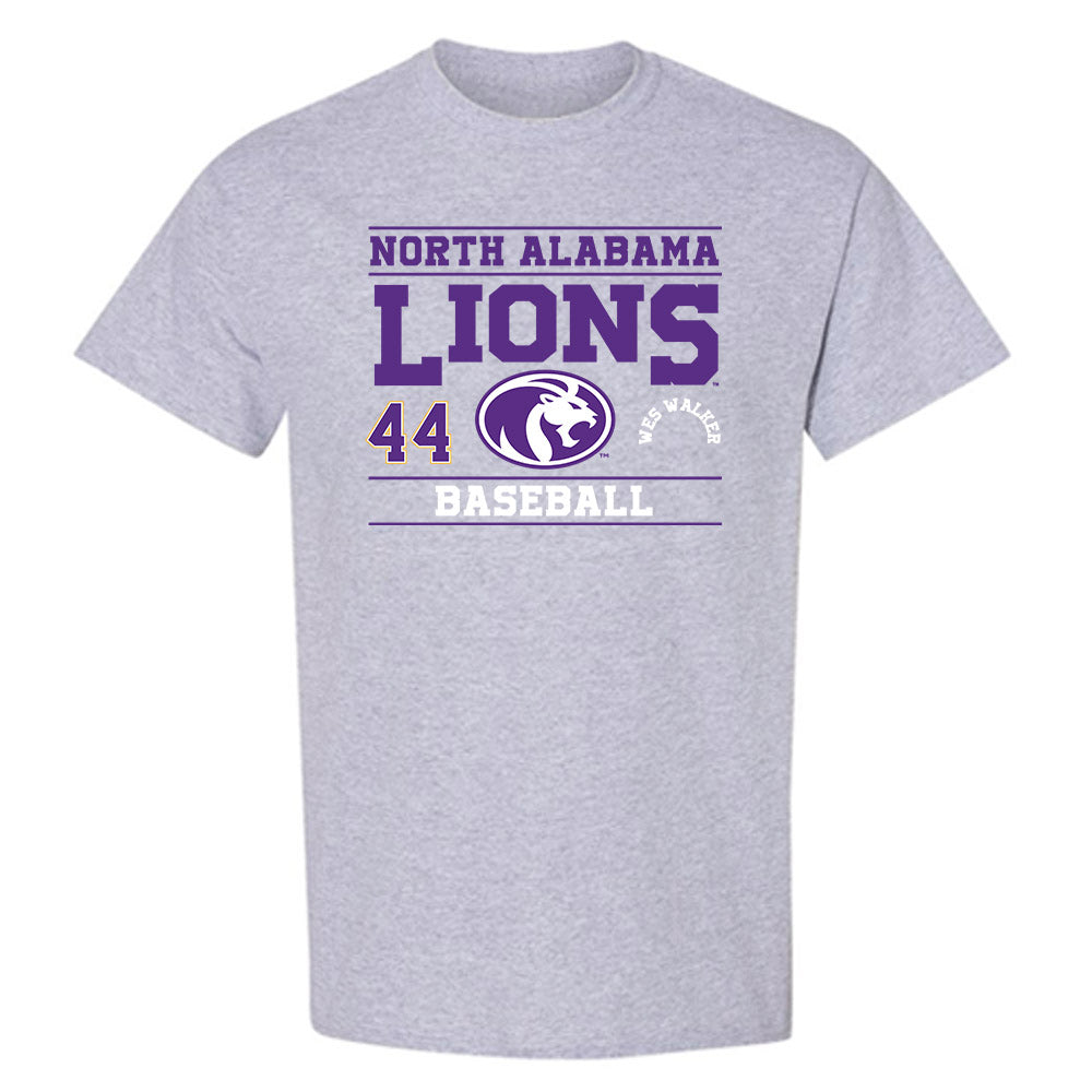 North Alabama - NCAA Baseball : Wes Walker - Classic Fashion Shersey T-Shirt-0