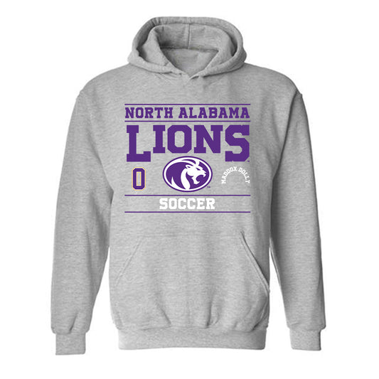 North Alabama - NCAA Women's Soccer : Maddox Dolly - Classic Fashion Shersey Hooded Sweatshirt-0
