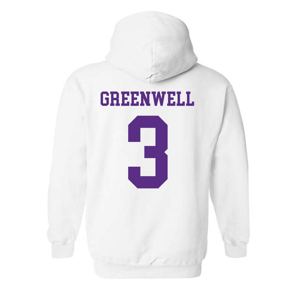 North Alabama - NCAA Women's Volleyball : Ally Greenwell - Classic Fashion Shersey Hooded Sweatshirt-1