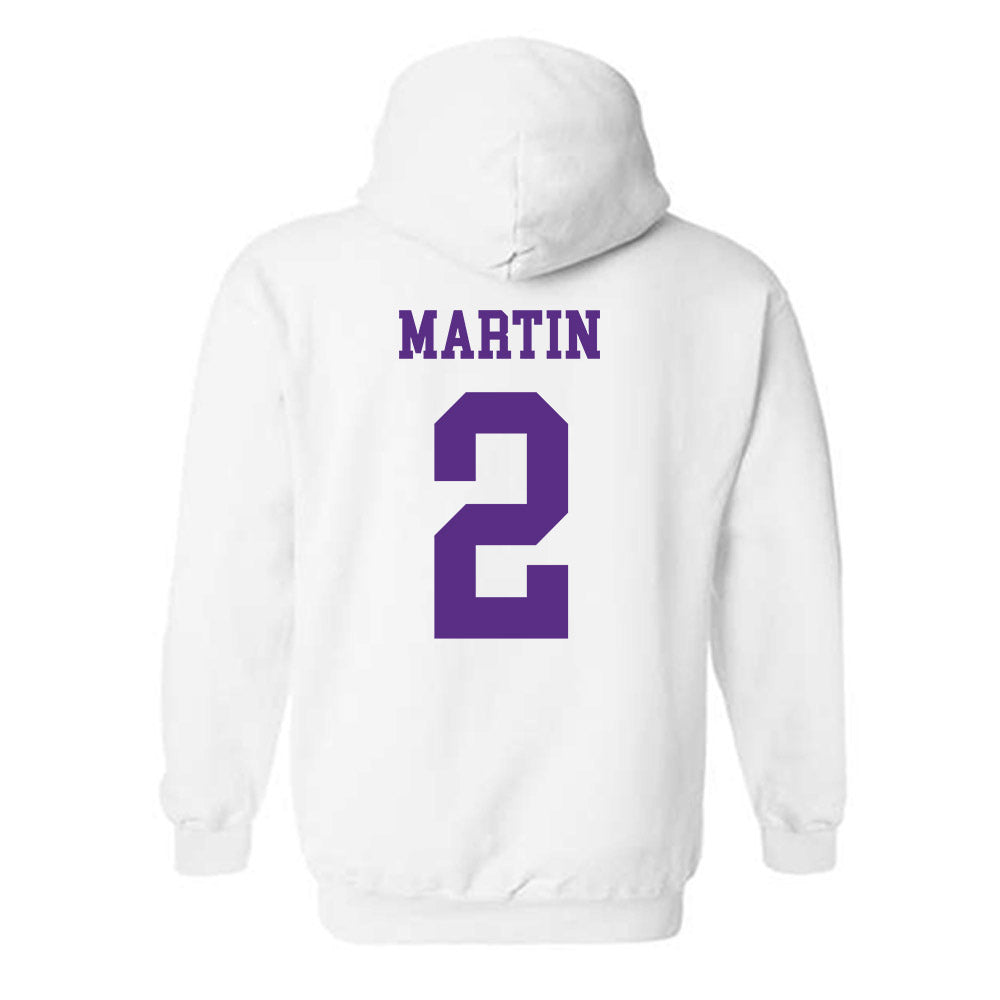 North Alabama - NCAA Women's Soccer : Haylee Martin - Classic Fashion Shersey Hooded Sweatshirt-3