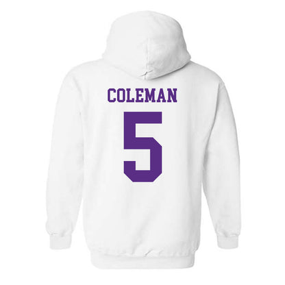 North Alabama - NCAA Baseball : Dylan Coleman - Classic Fashion Shersey Hooded Sweatshirt-1