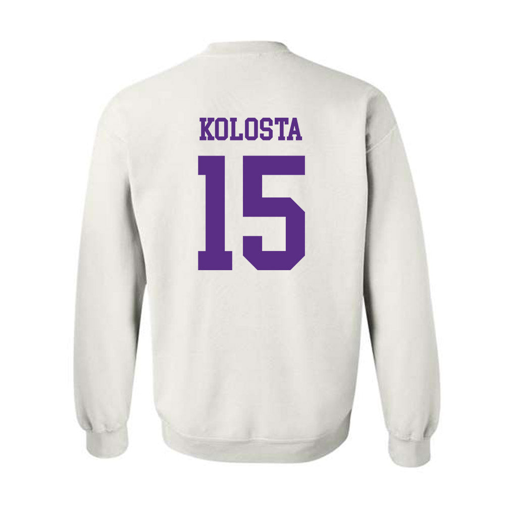 North Alabama - NCAA Women's Volleyball : Jenna Kolosta - Classic Fashion Shersey Crewneck Sweatshirt-1