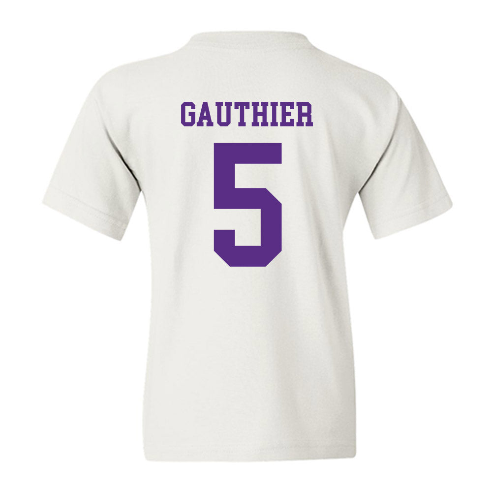 North Alabama - NCAA Beach Volleyball : Audrey Gauthier - Classic Fashion Shersey Youth T-Shirt-1