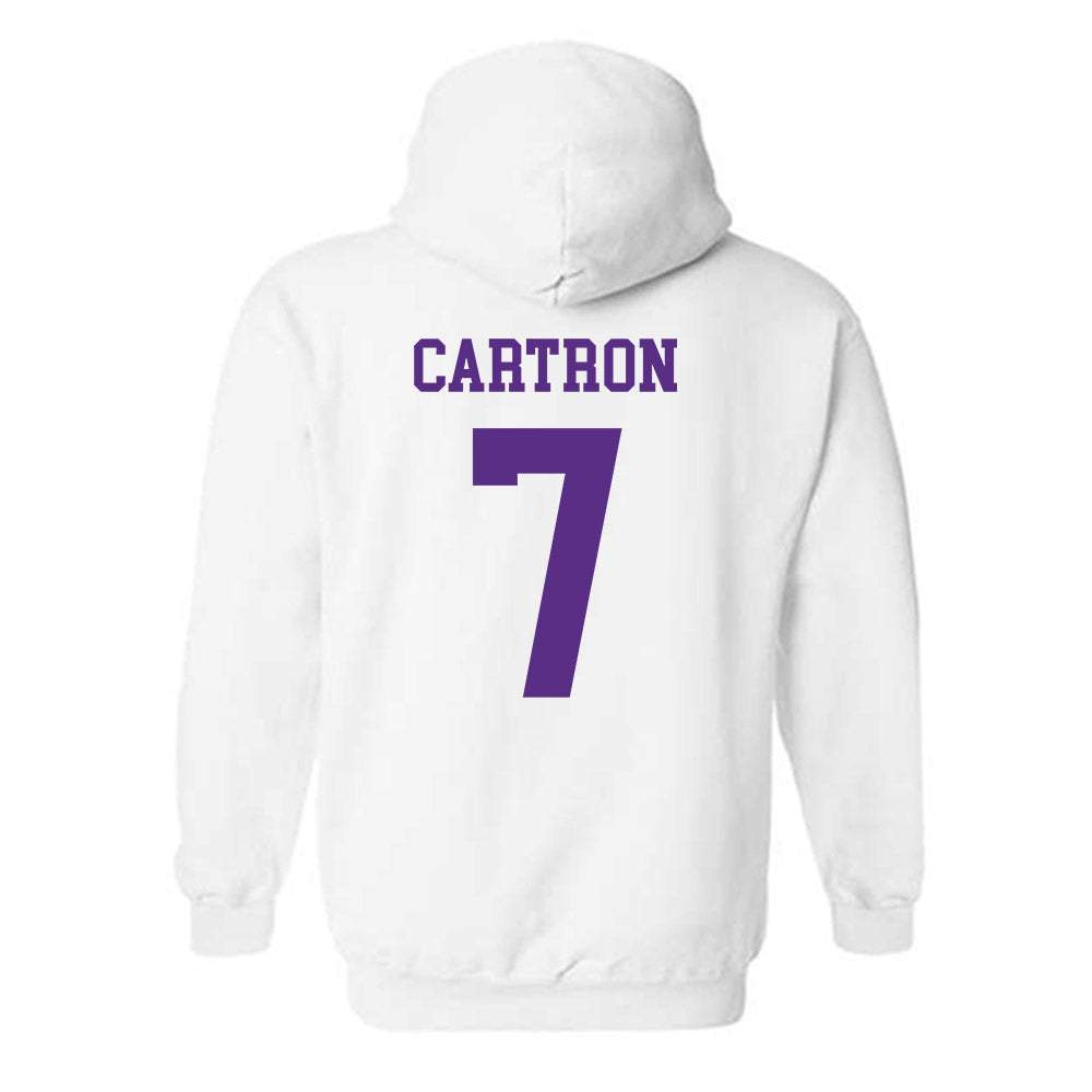 North Alabama - NCAA Softball : Caroline Cartron - Classic Fashion Shersey Hooded Sweatshirt