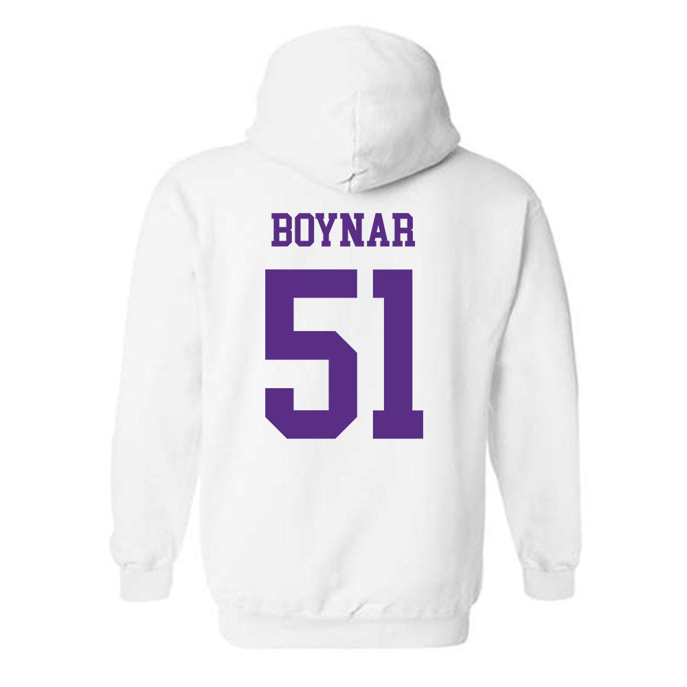 North Alabama - NCAA Baseball : Jake Boynar - Classic Fashion Shersey Hooded Sweatshirt-1