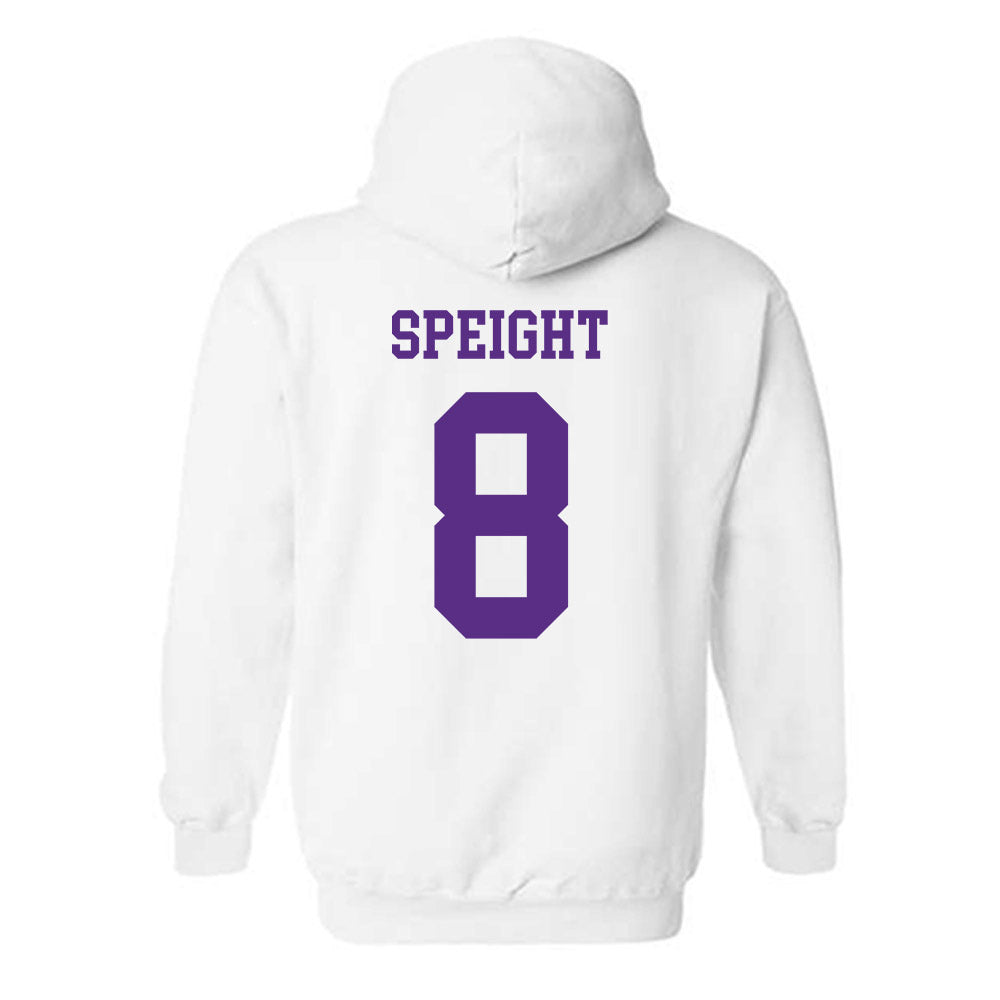 North Alabama - NCAA Women's Soccer : Adelyn Speight - Classic Fashion Shersey Hooded Sweatshirt-2