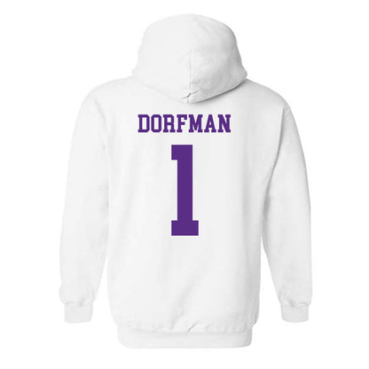 North Alabama - NCAA Women's Soccer : Emily Dorfman - Classic Fashion Shersey Hooded Sweatshirt-3