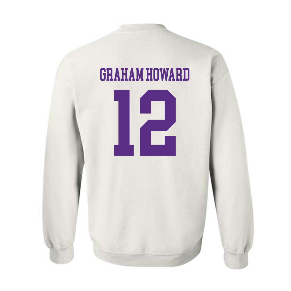 North Alabama - NCAA Men's Basketball : Cortez Graham Howard - Classic Fashion Shersey Crewneck Sweatshirt-1