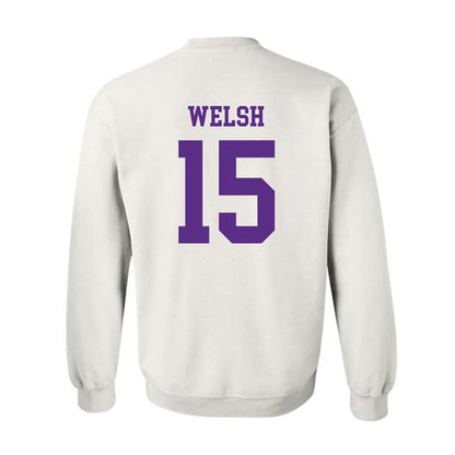 North Alabama - NCAA Women's Soccer : Meg Welsh - Classic Fashion Shersey Crewneck Sweatshirt-3
