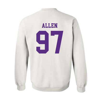North Alabama - NCAA Football : Trace Allen - Classic Fashion Shersey Crewneck Sweatshirt-1