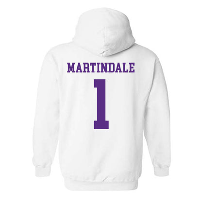 North Alabama - NCAA Women's Volleyball : Ava Martindale - Classic Fashion Shersey Hooded Sweatshirt-1
