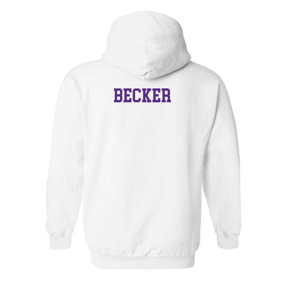 North Alabama - NCAA Women's Cross Country : Audrey Becker - Classic Fashion Shersey Hooded Sweatshirt-1