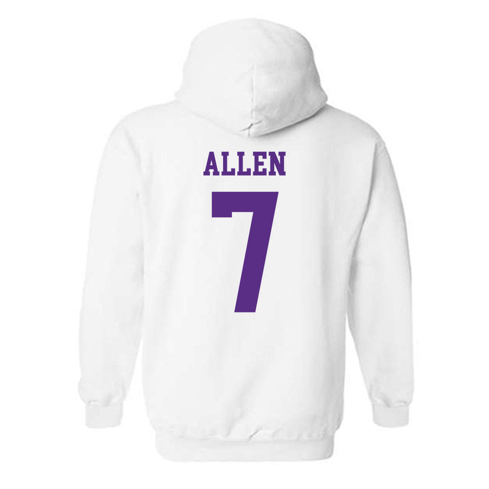 North Alabama - NCAA Women's Soccer : Maddie Allen - Classic Fashion Shersey Hooded Sweatshirt-2
