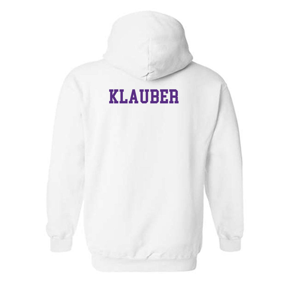 North Alabama - NCAA Women's Golf : Kerigan Klauber - Classic Fashion Shersey Hooded Sweatshirt-1