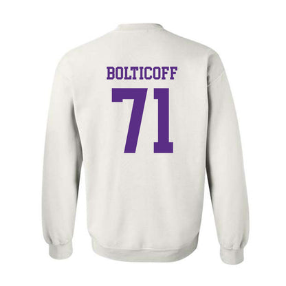 North Alabama - NCAA Football : Noah Bolticoff - Classic Fashion Shersey Crewneck Sweatshirt-1