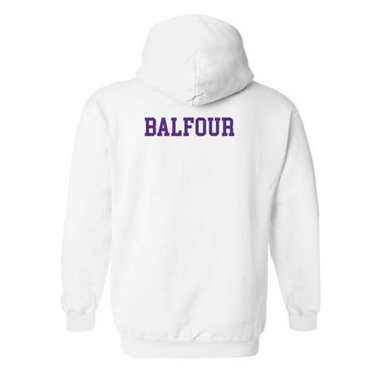 North Alabama - NCAA Men's Tennis : Samu Balfour - Classic Fashion Shersey Hooded Sweatshirt-1