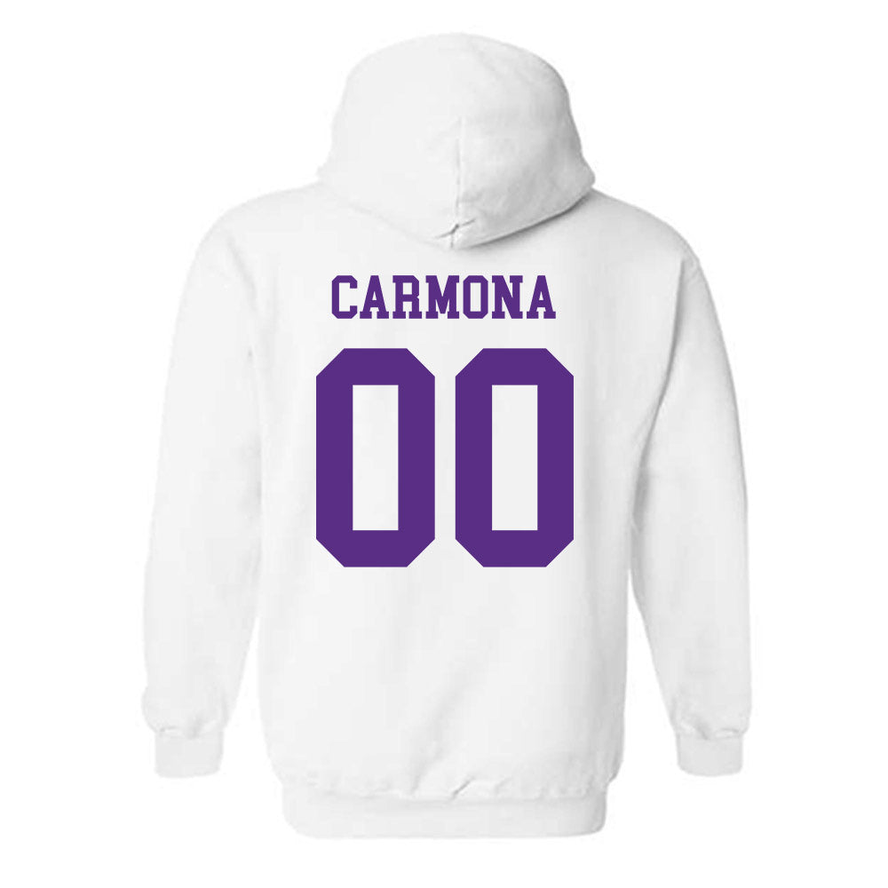 North Alabama - NCAA Baseball : Carlos Carmona - Classic Fashion Shersey Hooded Sweatshirt-1