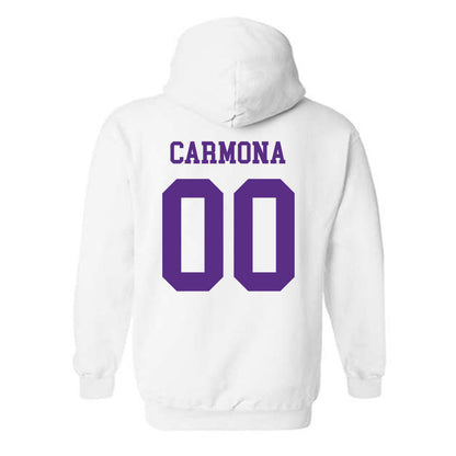 North Alabama - NCAA Baseball : Carlos Carmona - Classic Fashion Shersey Hooded Sweatshirt-1