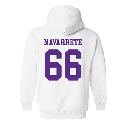 North Alabama - NCAA Football : Julian Navarrete - Classic Fashion Shersey Hooded Sweatshirt-1
