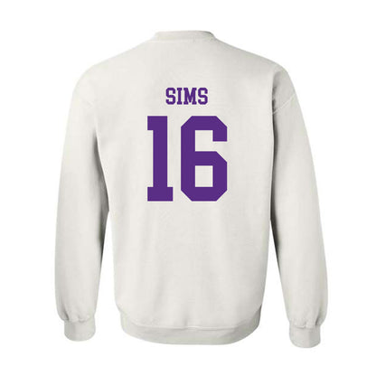 North Alabama - NCAA Football : Raelon Sims - Classic Fashion Shersey Crewneck Sweatshirt-1