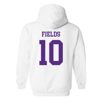 North Alabama - NCAA Football : KJ Fields - Classic Fashion Shersey Hooded Sweatshirt-1