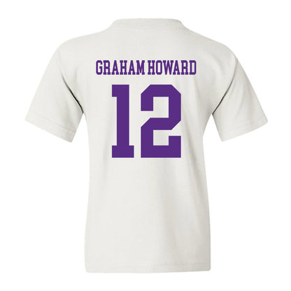 North Alabama - NCAA Men's Basketball : Cortez Graham Howard - Classic Fashion Shersey Youth T-Shirt-1